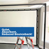 Morelux® Golf Impact Screen 10' x 7.5' - Golf Hitting Screens for Simulator