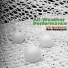 White Golf Netting Material 10'x15' - Golf Hitting Net for Backyard