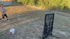 Load and play video in Gallery viewer, Pitching Net with Strike Zone - 9 Hole Pitching Target - Pitcher Practice Net - Baseball Net Aids for Training - Heavy Duty Pitching Equipment