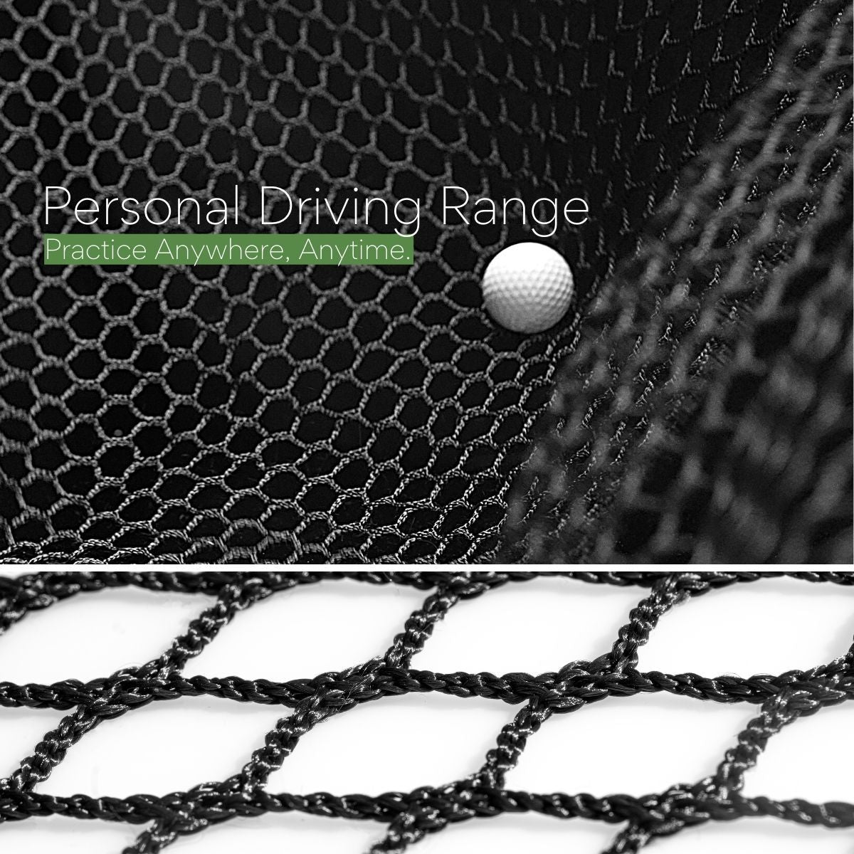 Golf Netting Material 10'x15' - Golf Hitting Net for Backyard