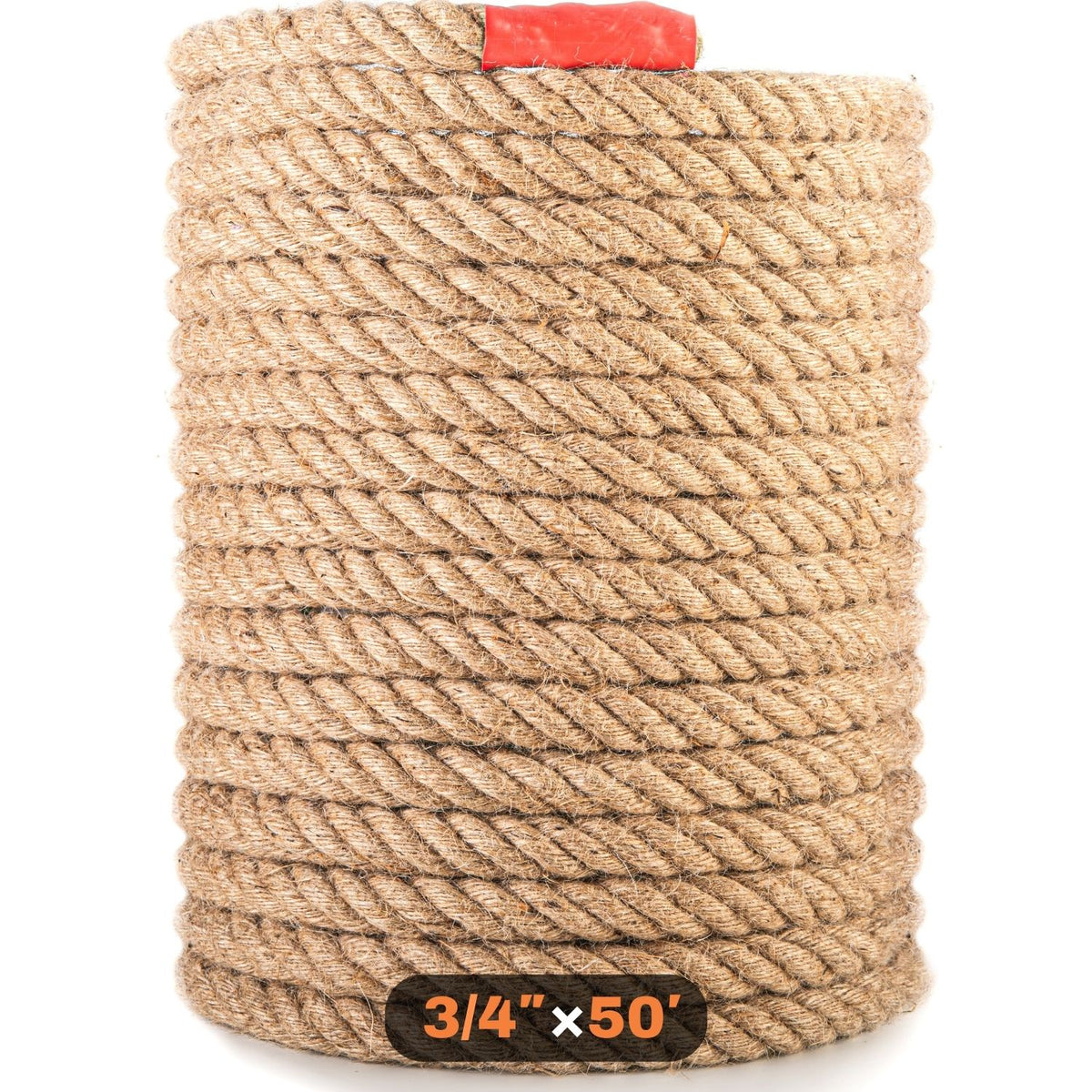 Manila Rope 3/4″×50′- Nautical Ropes - Natural Jute Rope - Large Decor ...
