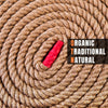 Manila Rope 3/4″×50′- Nautical Ropes - Natural Jute Rope - Large Decorative Hemp Rope - Thick Heavy Duty 