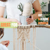 Macrame Cord Beige - 3mm×218Yards -100% Natural Cotton Macrame Cord for Crafting